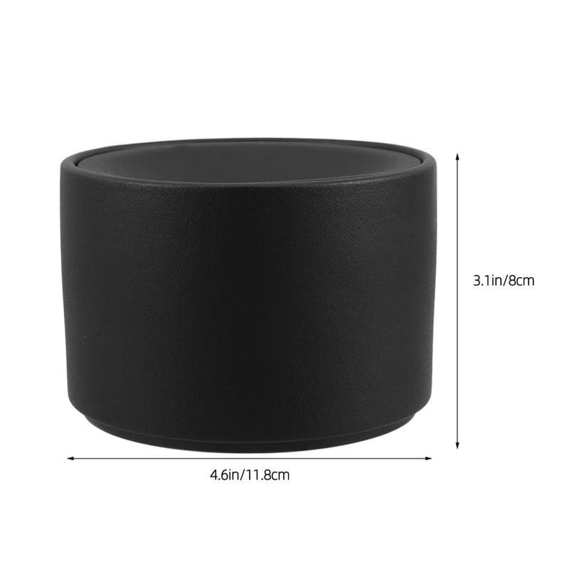 Large Capacity Fly Ash Tray With Lid Modern Design Home Decor Smoking Accessory - Image 3