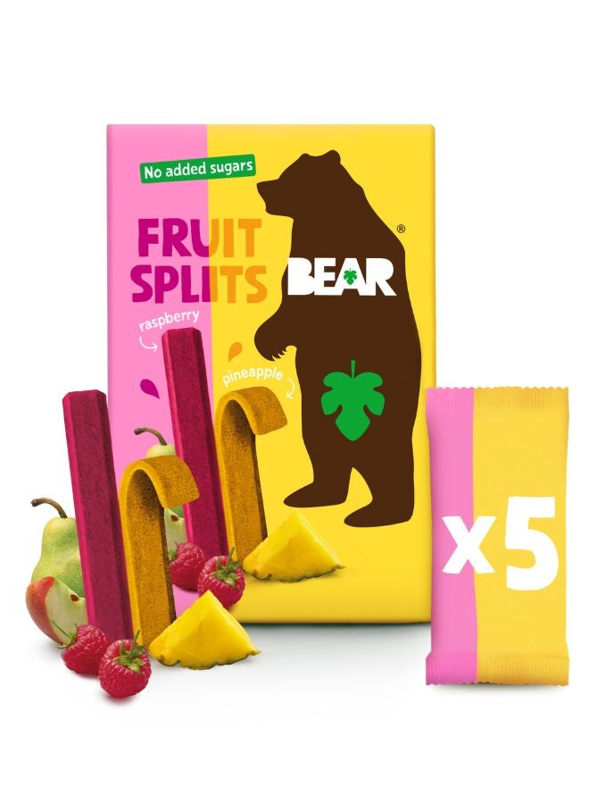 Bear Raspberry Pineapple Fruit Splits 100g - Image 2