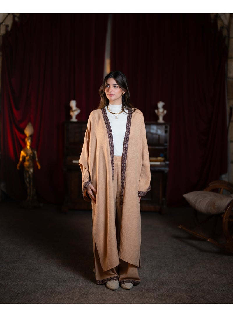 تاي شوب Tie Shop - Kaftan - Beige - Image 1