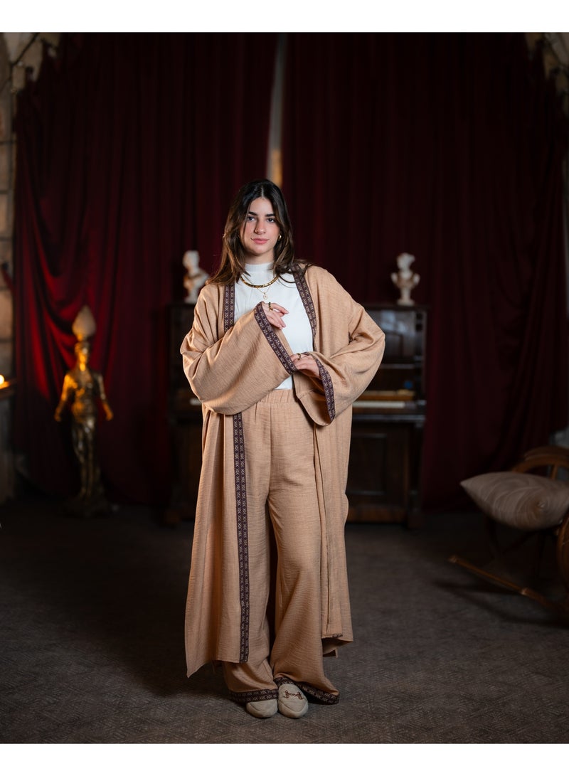 تاي شوب Tie Shop - Kaftan - Beige - Image 2