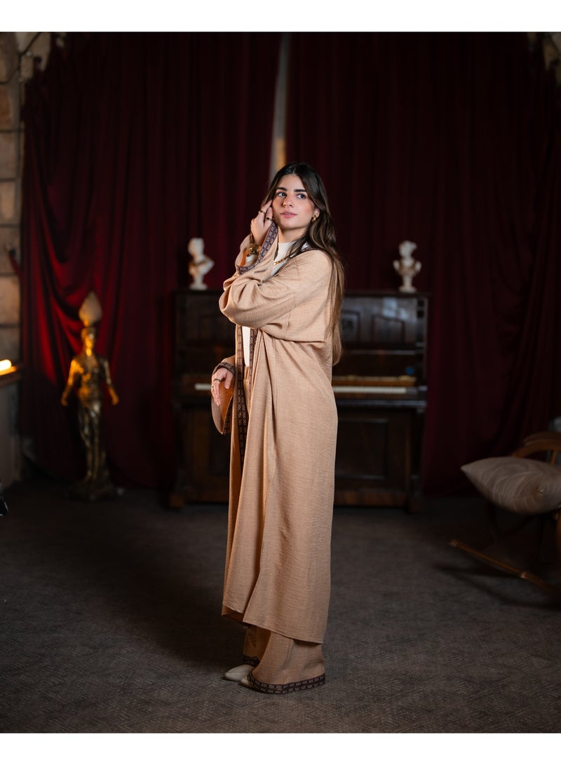 تاي شوب Tie Shop - Kaftan - Beige - Image 3