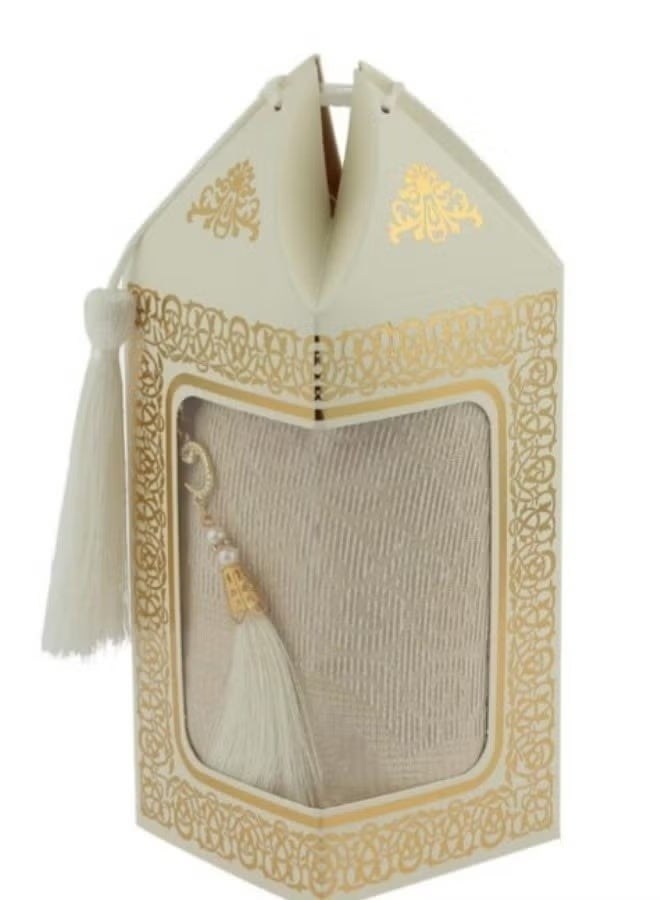 Smart 2030 Islamic Prayer Rug with Tasbih, Soft Islamic Prayer Rug, Premium Prayer Mat for Men, Women and Kids - Image 3