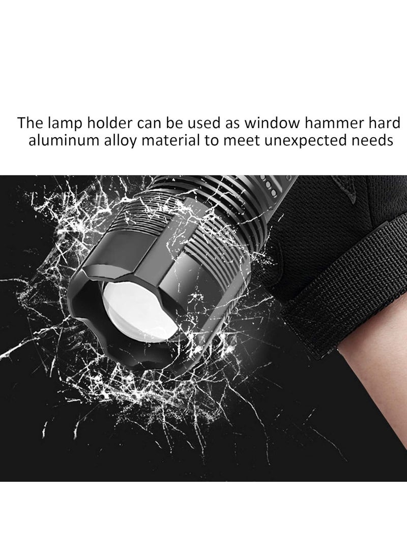 Furret Furret Super Bright Adjustable Beam Pocket USB Rechargeable LED Torch Light Tactical Flashlights Rechargeable Battery  - Image 3