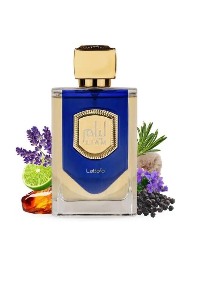 لطافة عطر ليام بلو شاين من لطافة للجنسين 100 مل - Image 5