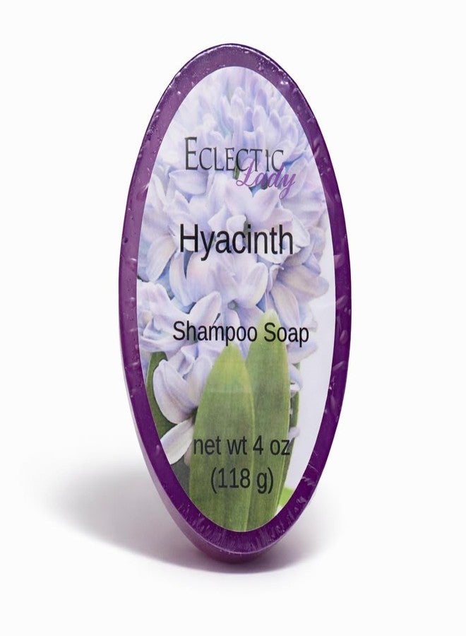 Eclectic Lady Hyacinth Shampoo Soap Bar, 4 oz Bar - Image 1