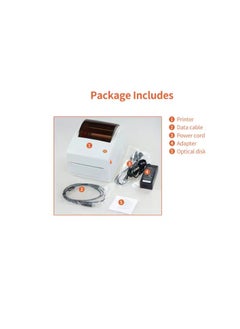 Kalon Thermal Shipping Label Printer  USB IOS android Direct Desktop Label Printer,  Bluetooth Thermal Label Maker Compatible with TP403  - Image 4