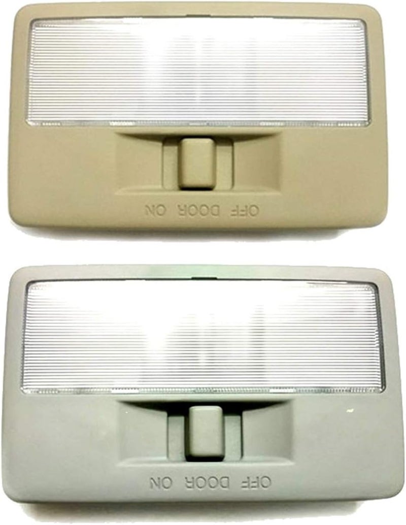 QASULER Beige Car Interior Dome Light - Image 2