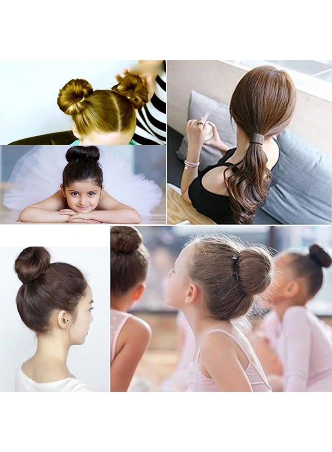 FORESRUM 4 Pcs Magic Donut Hair Accessory - Ballet Bun Maker for Women and Kids - Image 5