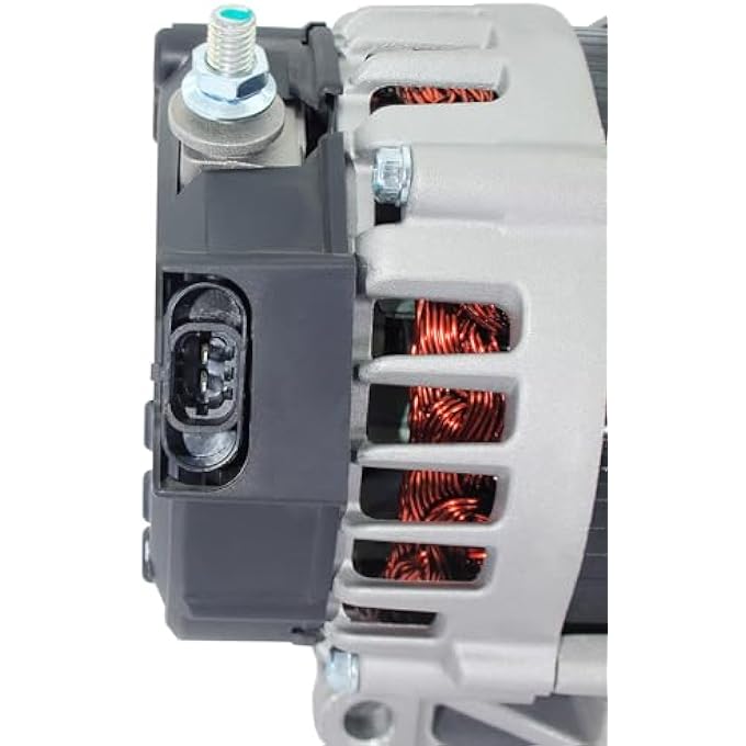 BDELI Alternator Replacement New for Chevrolet Malibu 08-12 2.4L, Cobalt 08-10 2.2 2.4L, Pontiac G5 08-10 2.2 2.4L, Saturn Aura 08-09, Sky 2008, Vue 08-10 2.4L, 15828450 22762984 AVA0078 90-22-5595 11265N - Image 3