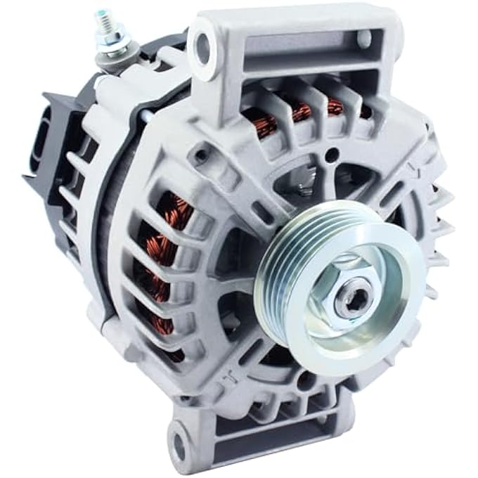 BDELI Alternator Replacement New for Chevrolet Malibu 08-12 2.4L, Cobalt 08-10 2.2 2.4L, Pontiac G5 08-10 2.2 2.4L, Saturn Aura 08-09, Sky 2008, Vue 08-10 2.4L, 15828450 22762984 AVA0078 90-22-5595 11265N - Image 1