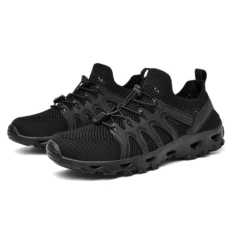 New Platform Upstream Wading Shoes Men'S Beach Shoes Outdoor Rock Climbing Hiking Shoes Slip-On Loafers Casual Shoes - Image 1