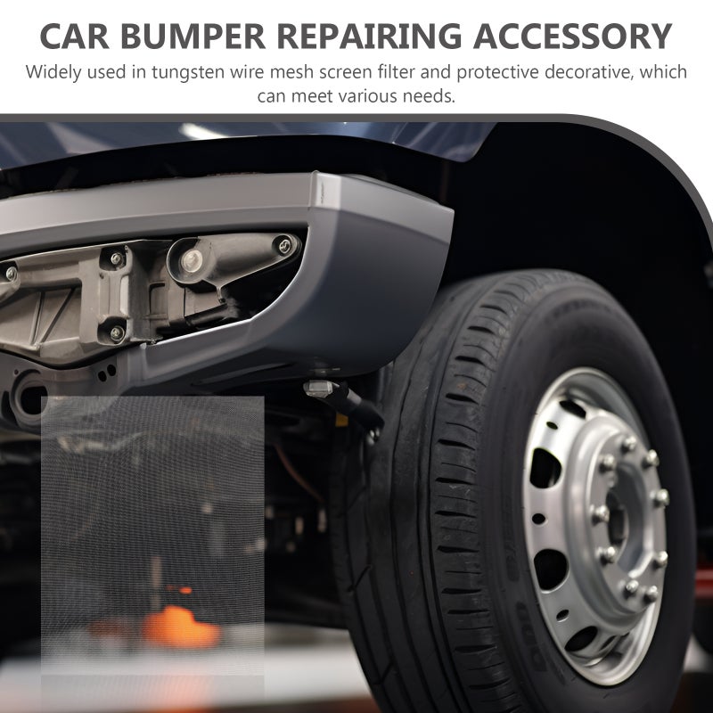 Automotive Bumper Repair Screen, Fine Mesh Metal for Reshaping and Replacement Needs - Image 3