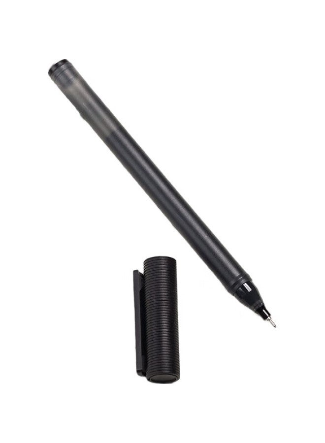Kaco Zhenbao 0.5Mm Black Gel Pen, Semi-Needle Tip, Signing Pen, Exam Pen, Quick-Drying Ink Pen, 3 Pens/Box, K6 - Image 3