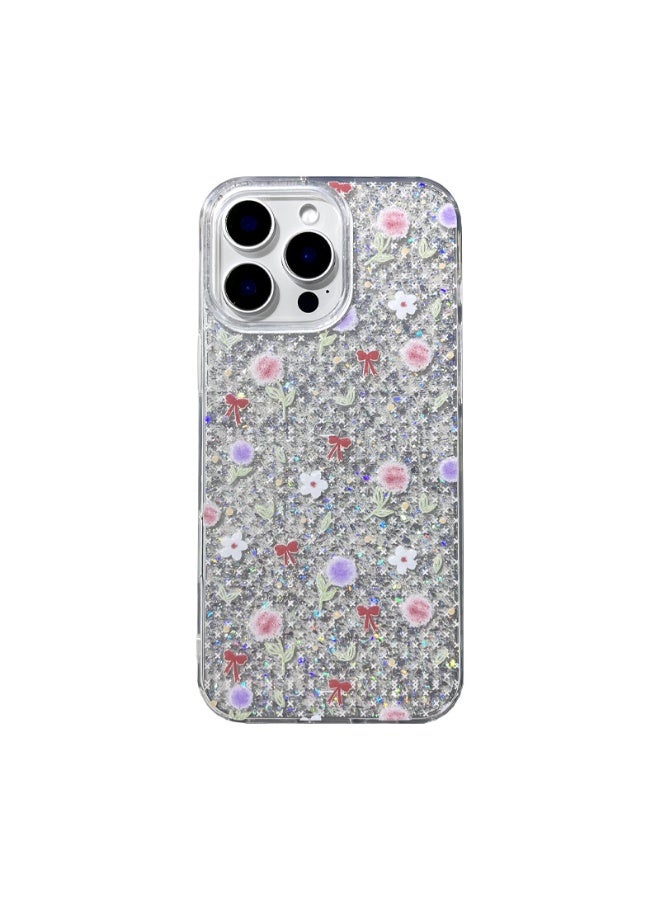 NIBEMINENT Dandelion Bow Protective TPU Case Cover For iPhone 15 Clear - Image 2