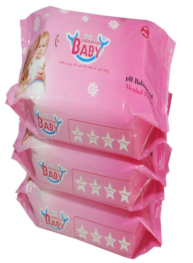 Kids Creation Mommas Baby Wet Wipes 240 Sheets Combo Pack (pack of 3) - Image 1