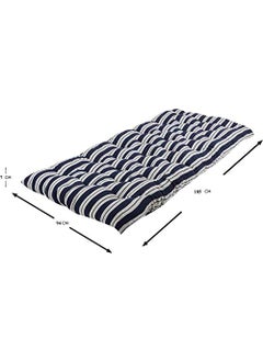 IRA Ira White Blue 4 inch Single Mattress  - Image 2