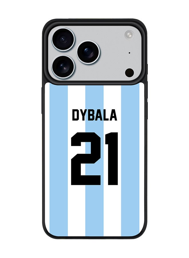 Stylizedd iPhone 17 Pro Case, [Compatible with MagSafe] Slim Magnetic cover Phone Case iPhone 17 Pro -Football - Argentina,  Dybala - Image 1
