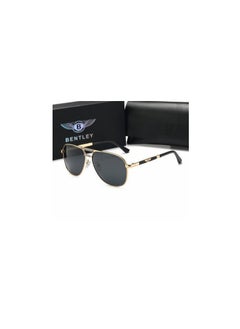New BENTLEY Fshion High Quality Sunglasses Men's Polarized Sunglasses Gold Frame Black Gray