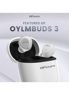 HiFuture OlymBuds3 25Hrs Comfort Fit Wireless Earbuds, Black Color, HEO3  - Image 4