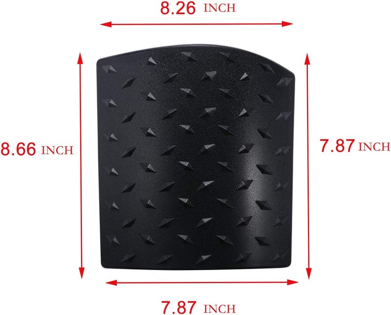 GOHAWKTEQ Black Cowl Body Armor Outer Cowling Cover for Jeep Wrangler JK JKU Unlimited Rubicon Sahara X Off Road Sport Exterior Accessories Parts 2007 2008 2009 2010 2011 2012 2013 2014 2015 2016 2017 G016JP - Image 3