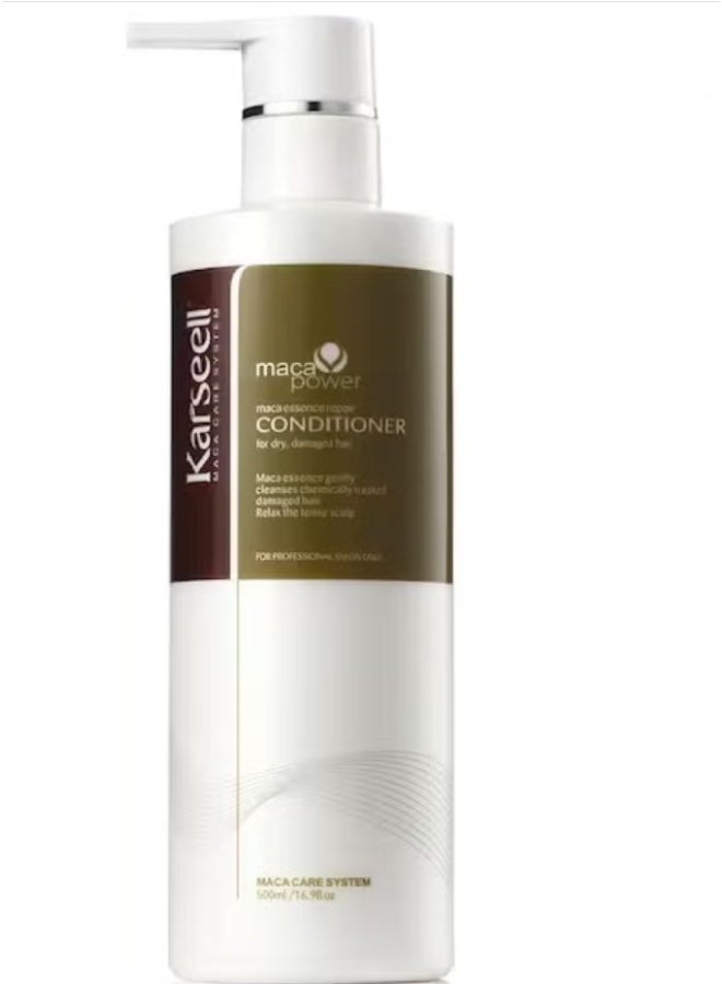 Karseell Argan Oil Deep Restoring Conditioner – Intensive Repair and Hydration for Dry, Damaged, and Color-Treated Hair – Enriched with Moroccan Argan Oil – 500ml