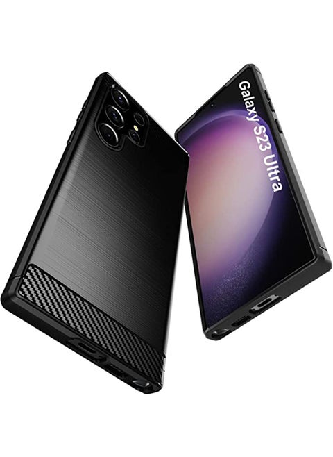 Samsung Galaxy S23 Ultra Cover Case - Slim Fit Galaxy S23 Ultra 5G Case,Flexible Shockproof TPU Protection Rubber Phone Cover with Slim Design for Samsung Galaxy S23 Ultra