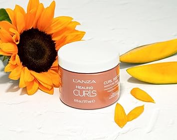 LANZA علاج ترميم التجاعيد من LANZA لترطيب الشعر المجعد - كريم تحديد التجاعيد المرطب المكثف - لتقليل التجاعيد وحماية من الحرارة - خالي من الكبريتات وخالي من البارابين - 177 مل - Image 5