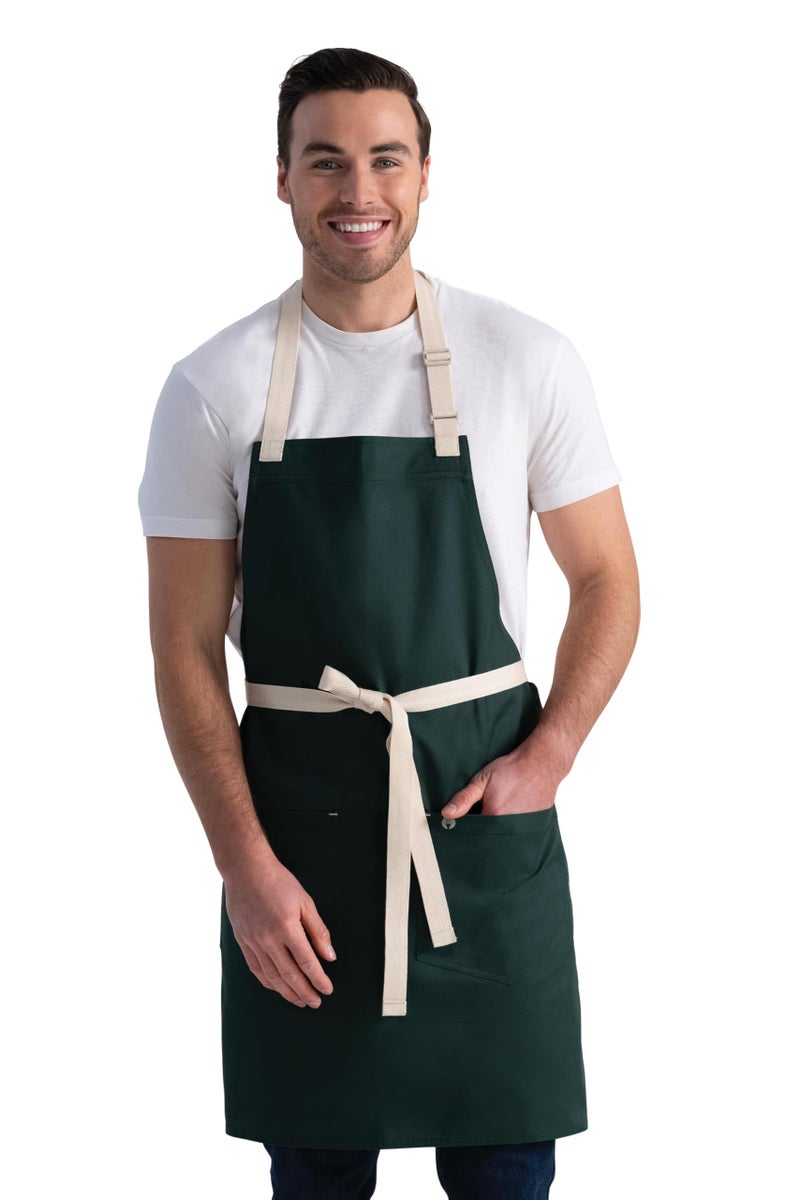 Chef Works Unisex Ridgewood Apron Hunter One Size - Image 2