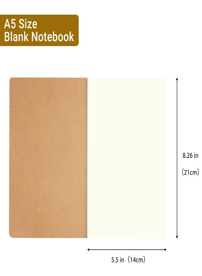 zmybcpack 12 Pack 8.25x5.5 Inches Dot Grid Paper Notebook/ A5 Size Dot Journal Notebook, Dot Grid Subject Notebooks Wire-Bound with Kraft Cover, 30 Sheets/60 Dot Pages - Image 2