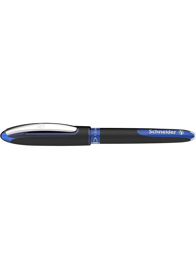 Schneider - 183603 One Sign Tintenroller Dokumentenecht Strichstärke 1 Mm Blau 10Er Pack - Image 1