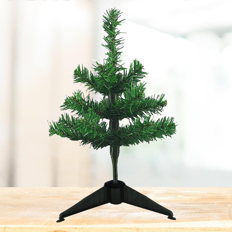 DRYPHON Premium 1 Feet Christmas Tree for Christmas Decorations | Santa Claus Special Decorative Items for Xmas Decor | Green Xmas Tree for Home Decoration - 1 Feet - Image 2