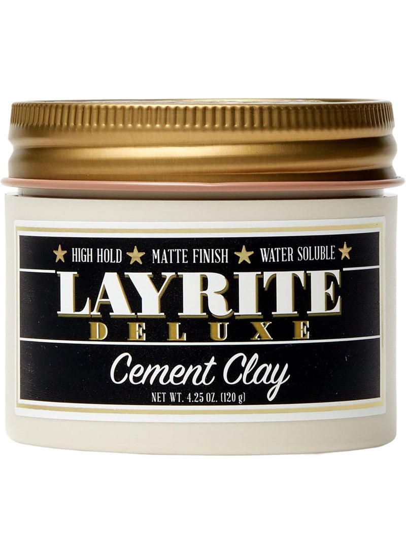 بومادة شعر لايريت سمنت كلاي 120 جرام | طين شعر | لمسة غير لامعة | تثبيت قوي | عطر فانيليا