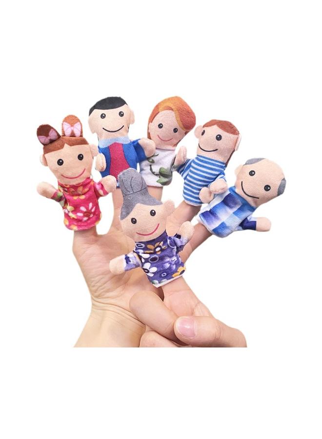 الأزرق جي دبليو دمية البوق لطيف الدمى القطيفة عائلة مكونة من ستة أفراد من الأسرة - Image 5