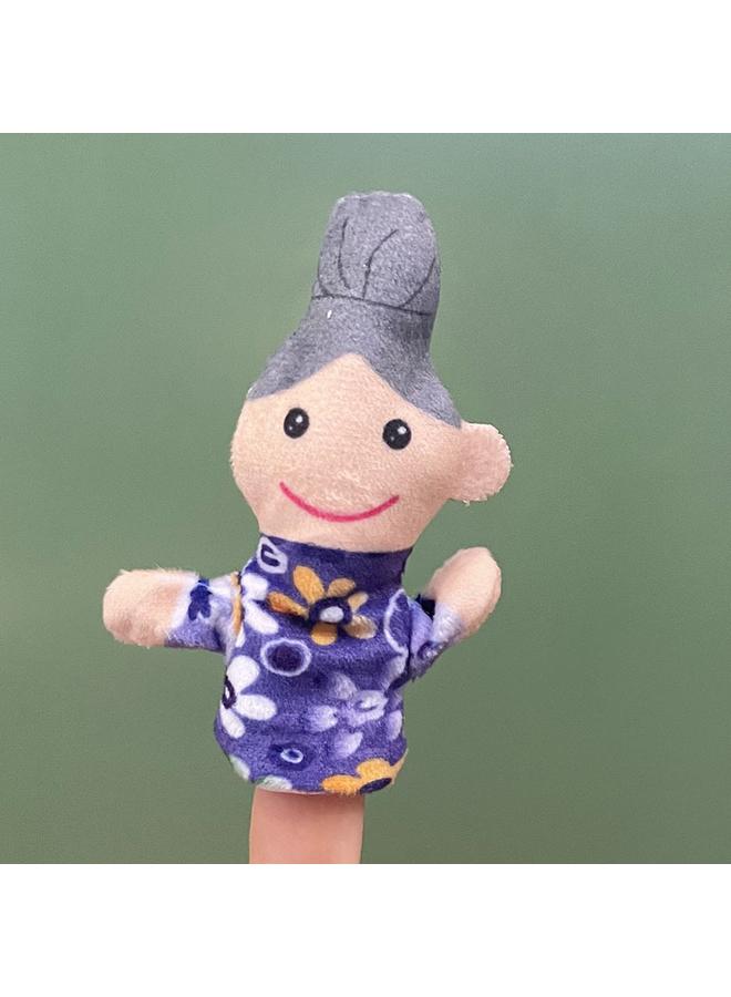 الأزرق جي دبليو دمية البوق لطيف الدمى القطيفة عائلة مكونة من ستة أفراد من الأسرة - Image 3