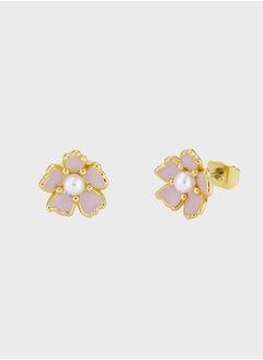 Ted Baker Peti  Painted Flower Stud Earrings  - Image 2