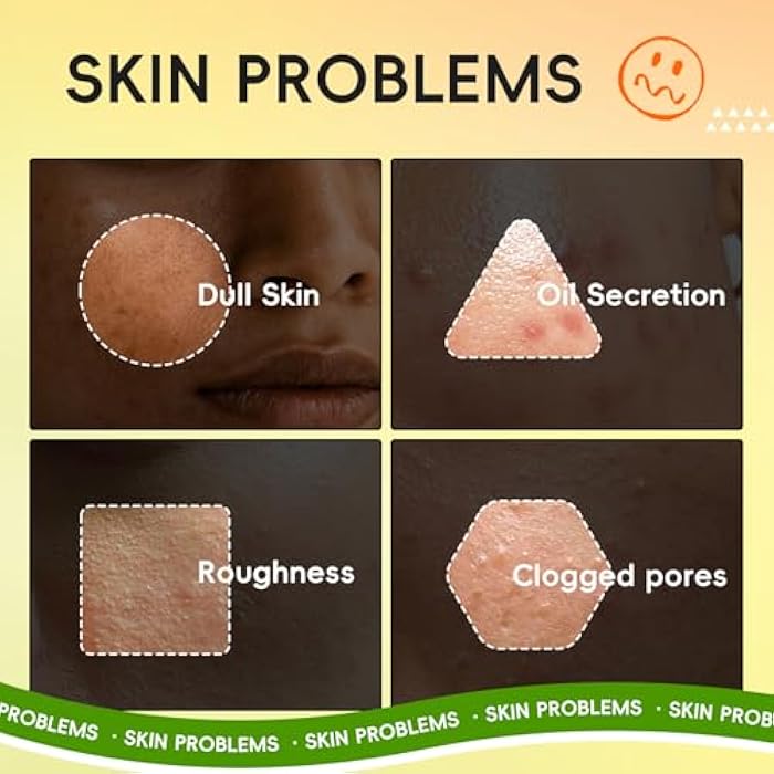 QUIYUM Skin Care Set for Oily/Combination Ance Skin, 5PCS Natural Fruit Skincare Kit with Salicylic Acid, Vit-C & Peptide, Birthday Gifts for Women | Oil Control | Brightening | Anti-Acne | Gift Sets - Image 4