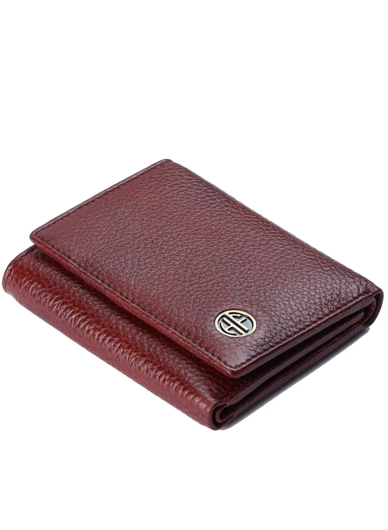 HAMMONDS FLYCATCHER Leather Wallet for Men | RFID Protected | Croc Brown, Modern
