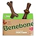 Benebone 2Pack MaplestickZaggler Durable Dog Chew Toys Real Maplewood Real Bacon Made in USA Small - Image 3