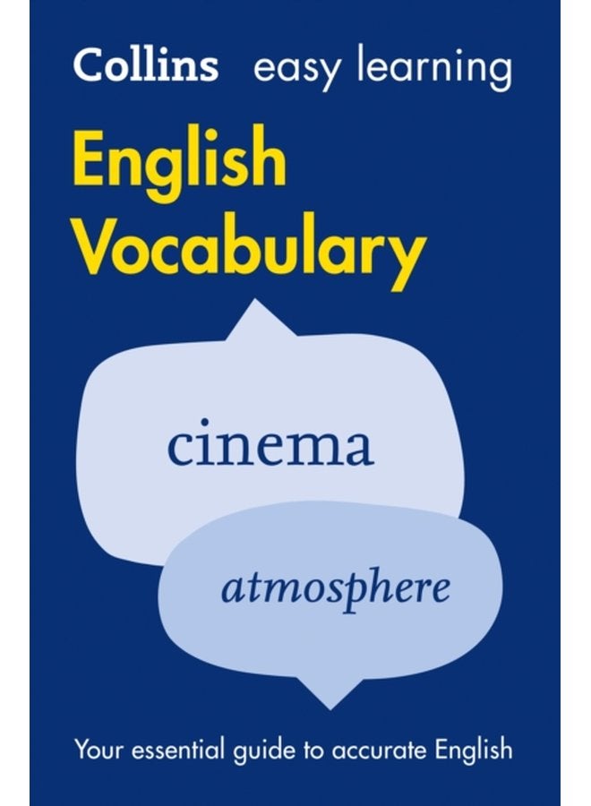 Easy Learning English Vocabulary Your Essential Guide to Accurate English - Paperback