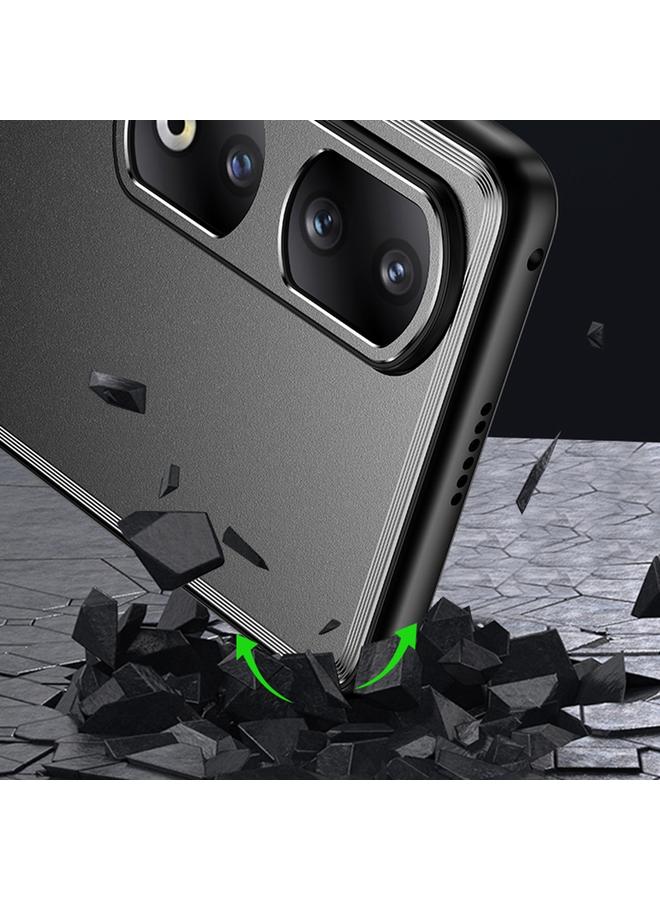 Green Tiger Case For Honor X60 Pro Frosted Metal Phone Case  - Image 5