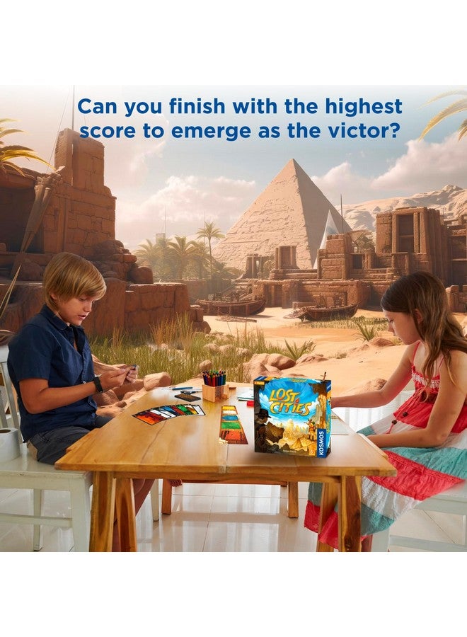 Thames & Kosmos لعبة بطاقات المدن المفقودة - مع البعثة السادسة - Image 5