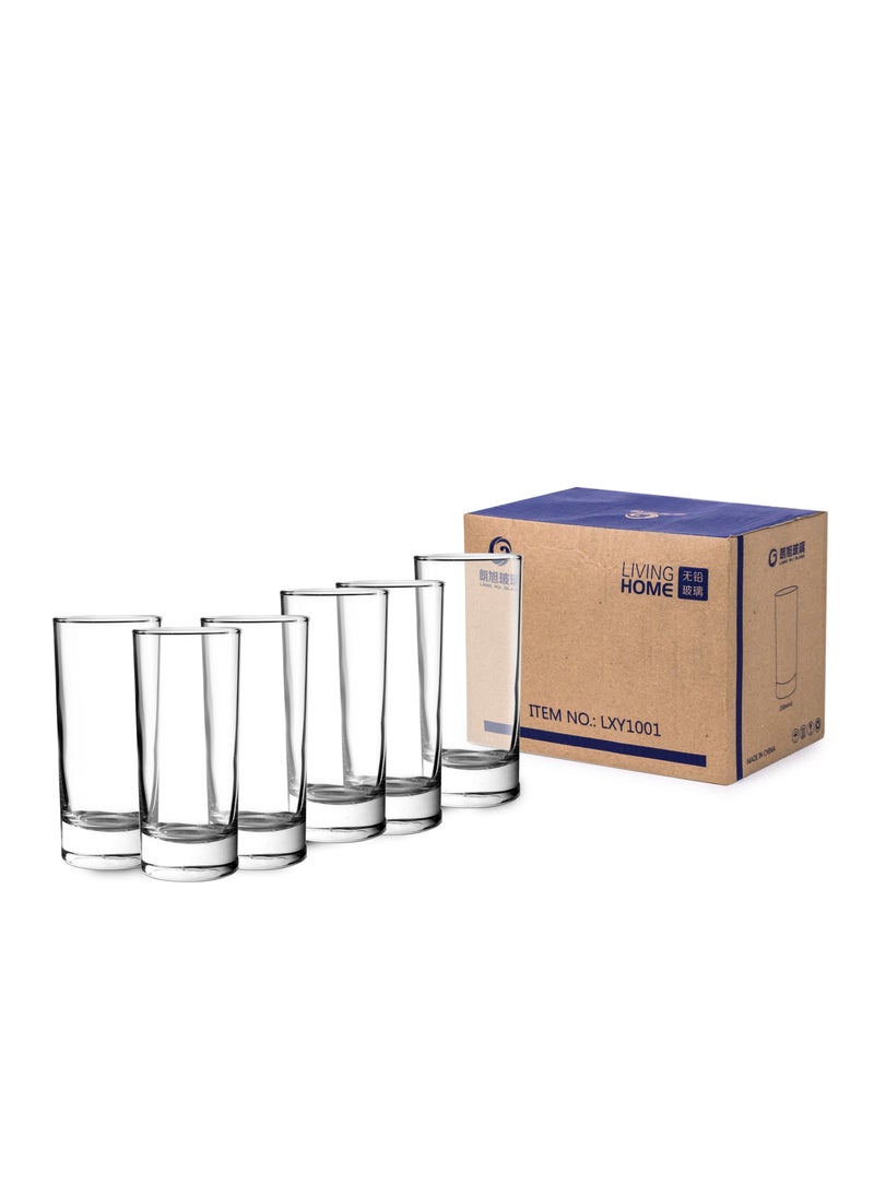 Cuisine Art Cuisine Art High Ball Glass, 250ml, Transparent, 6 Pieces  - Image 4