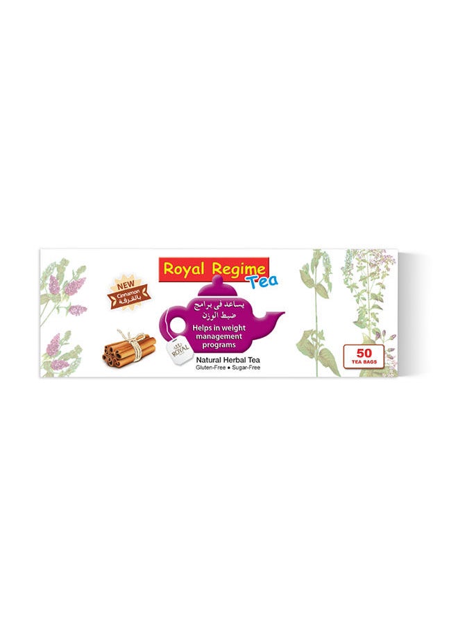 Royal Herbs - Regime with Cinnamon- Pack of 50 - Image 1