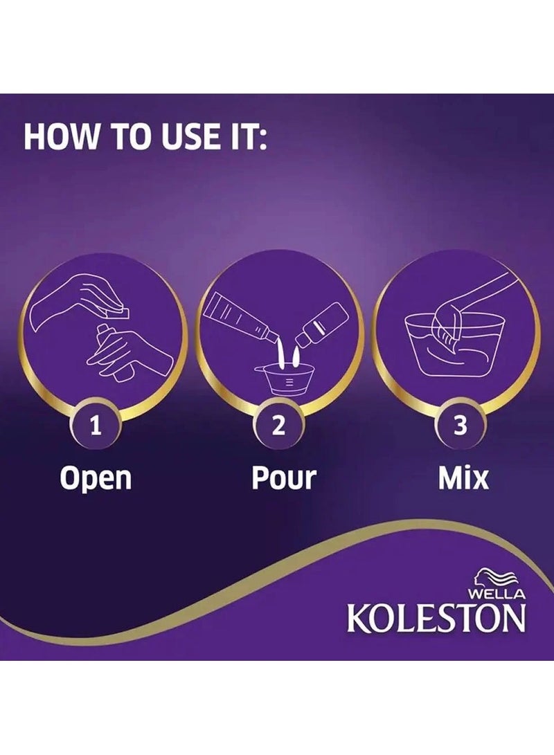 Wella Koleston Wella Koleston Intense Hair Dye - Dark Mahogany Captivating 304/5 - Image 5