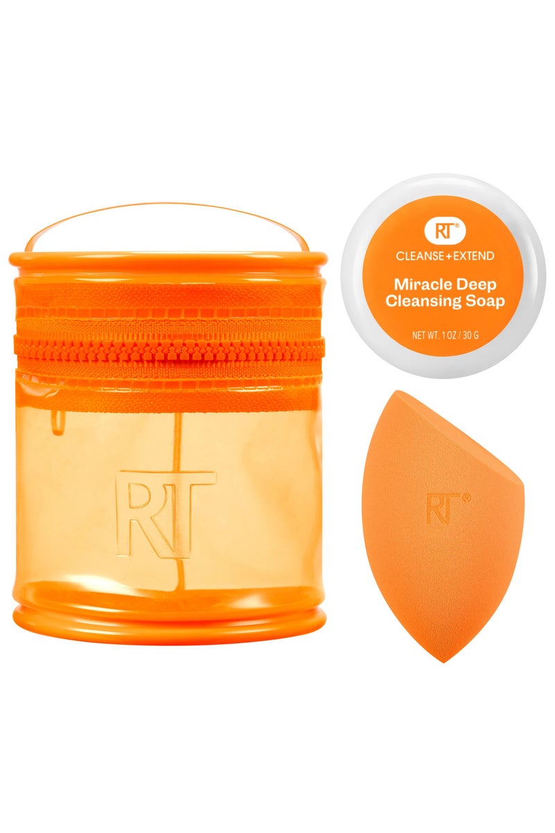 REAL TECHNIQUES Miracle Blend + Cleanse Set - Image 1