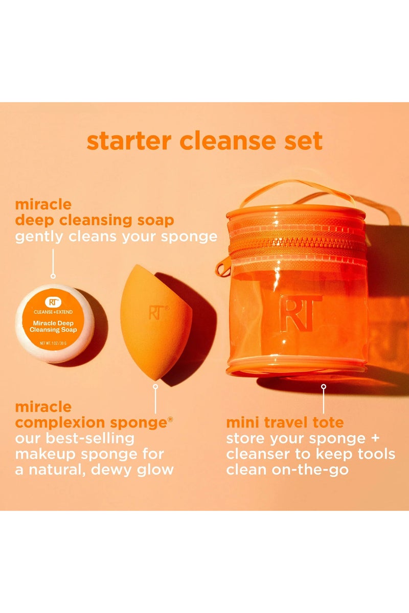 REAL TECHNIQUES Miracle Blend + Cleanse Set - Image 4