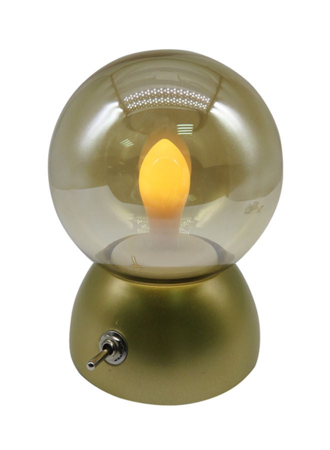 NIBEMINENT USB Chargeable Colour Changing Bulb Lamp Gold  - Image 1