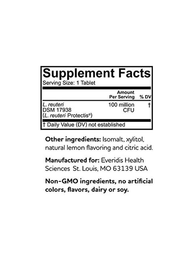 BioGaia Probiotic Chewable Tablets, 30 Count Box (Pack of 3) , BioGaia-j6 - Image 2