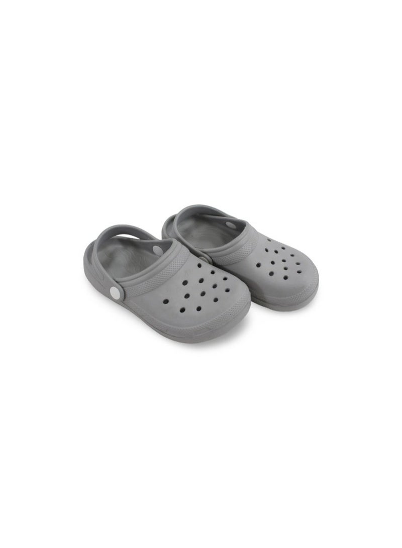 Unisex Rubber Crocs – Grey - Image 1