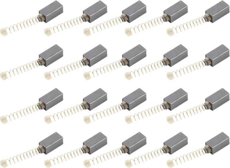 20PCS Motor Carbon Brush Replacement for Sewing Machine, 250w Electric Motor Brushes, Stainless Steel - Durable Construction, Wide Compatibility, Easy Installation - Image 2